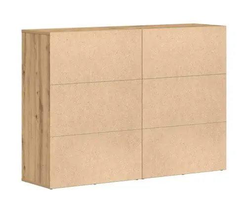 Kappide Külgedel 2 Pcs Käsitöötamm 60 X 31 X 84 Cm Tehispuit