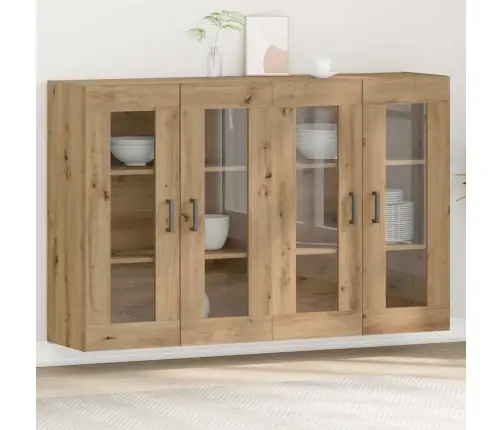 Sieniniai Spintelės 2 Pcs Artisano Ąžuolo 69,5 X 34 X 90 Cm