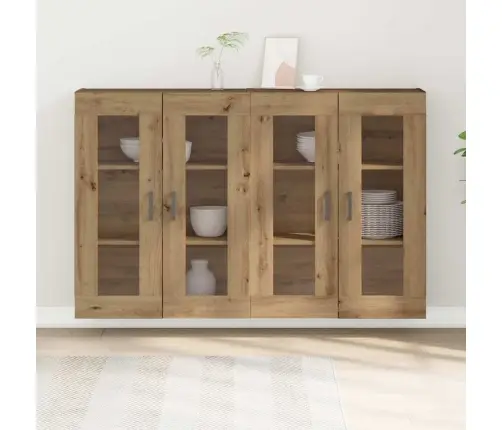 Sieniniai Spintelės 2 Pcs Artisano Ąžuolo 69,5 X 34 X 90 Cm