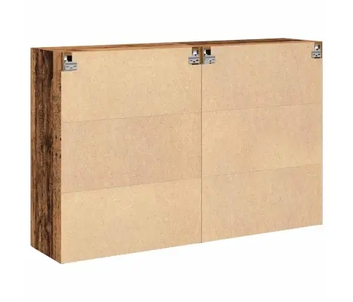 Sieniniai Baldai 2 Pcs Senovinis Medis 69,5 X 34 X 90 Cm