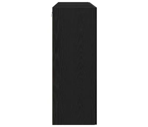 Sieniniai Spintelės 2 Pcs Juoda Ąžuolo 69,5 X 34 X 90 Cm Sieniniai Spintelės 2 Pcs Juoda Ąžuolo 69,5 X 34 X 90 Cm