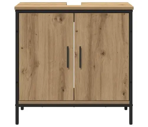 2 Gabalu Vannasistabas Mēbeļu Komplekts Artisan Ozola Inženierijas Koks Vidaxl