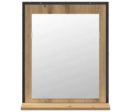 Vonios Baldų Rinkinys Su Saugykla 2 Pcs Ruda Apdirbta Mediena