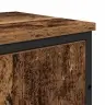 Vonios Baldų Rinkinys Su Saugykla 2 Pcs Ruda 80 X 33 X 60 Cm