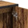 Vonios Baldų Rinkinys Su Saugykla 2 Pcs Ruda 80 X 33 X 60 Cm