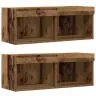 Meelelahutuskeskus 8 Pcs Vana Puit 40 X 28.5 X 40 Cm Tehispuit