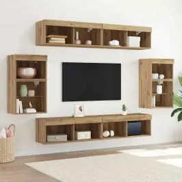 Pramogų Centras 8 Pcs Artisano Ąžuolo 40 X 28.5 X 40 Cm