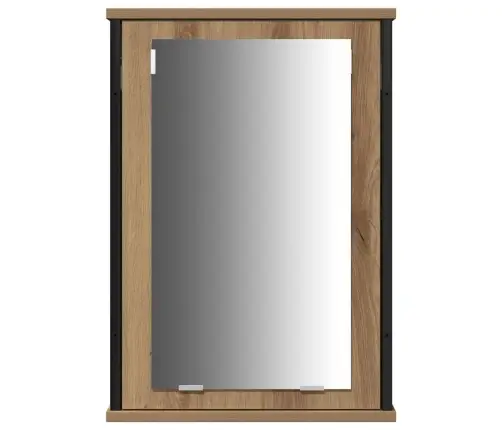 Vonios Baldų Rinkinys 3 Pcs Artisano Ąžuolo Apdirbta Mediena