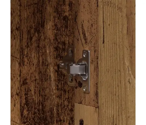 4 Daļu Vannas Mēbeļu Komplekts Novecojusi Koks Inženierijas Koks Vidaxl