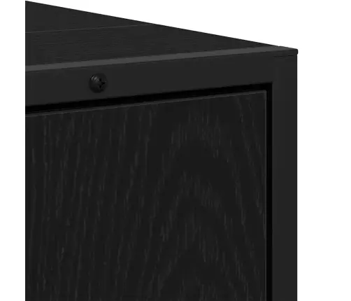 Vonios Baldų Rinkinys Su Durimis 4 Pcs Juoda 33 X 33 X 185.5 Cm Vonios Baldų Rinkinys Su Durimis 4 Pcs Juoda 33 X 33 X 185.5 Cm