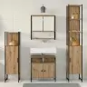 Vonios Baldų Rinkinys 4 Pcs Artisano Ąžuolo 33 X 33 X 185.5 Cm
