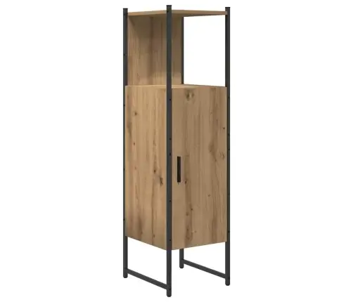 Vannitoa Mööbleset 4 Pcs Pruun 33 X 33 X 185.5 Cm Tehispuit