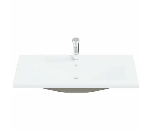 Vonios Baldų Rinkinys 4 Pcs Juodas Ąžuolas 80 X 38.5 X 45 Cm