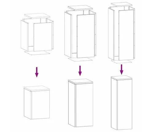 Augalų Stovas 3 Pcs Sidabro Nerūdijantis Plienas