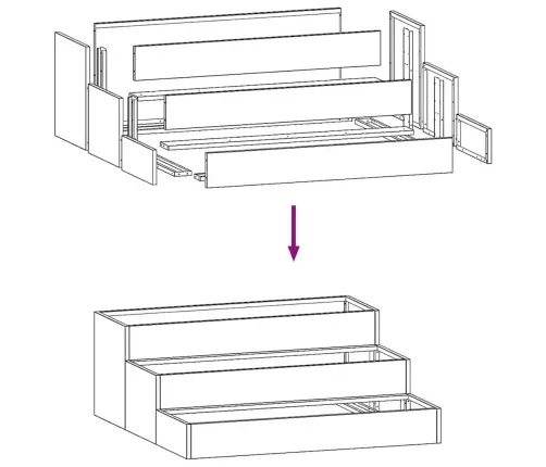 Sodo Vazonas Sidabro 90 X 90 X 35 Cm Galvanizuotas Plienas