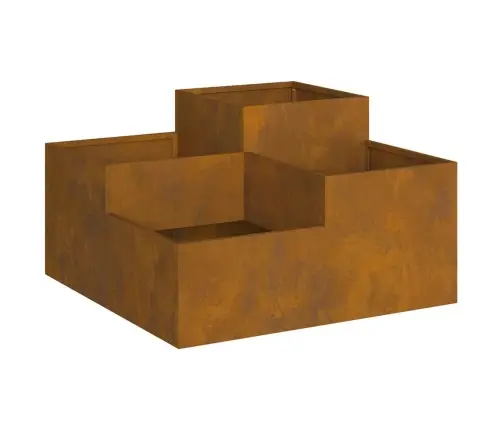 Dārza Stādītājs 100X100X48 Cm Laika Izturīgs Tērauds Vidaxl