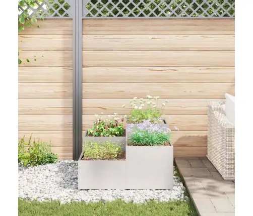 Dārza Stādītājs 100X100X48 Cm Nerūsējošais Tērauds Vidaxl