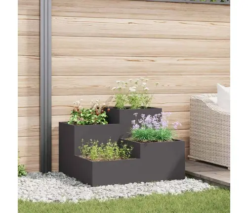 Aia Istutuspot Must 80 X 80 X 60 Cm Teras