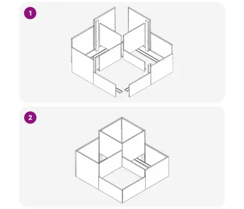 Sodo Vazonas Juoda 100 X 100 X 60 Cm Plienas