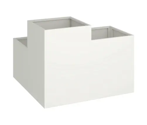 Aia Istutuspot Valge 100 X 100 X 60 Cm Teras