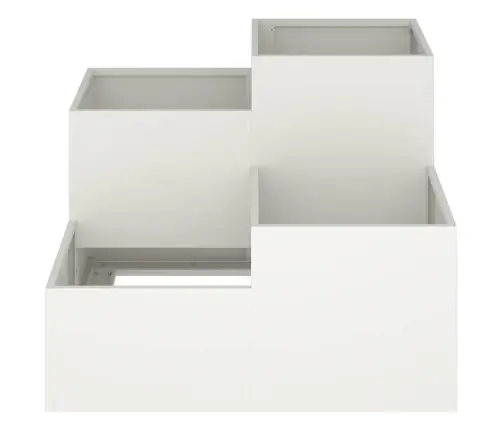 Aia Istutuspot Valge 100 X 100 X 60 Cm Teras