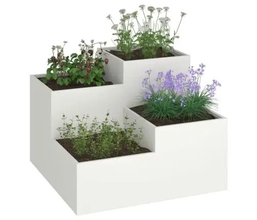 Aia Istutuspot Valge 100 X 100 X 60 Cm Teras