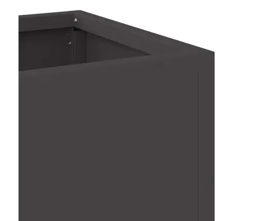 Tõstetud Aiataimelava Must 100 X 26 X 82 Cm Teras