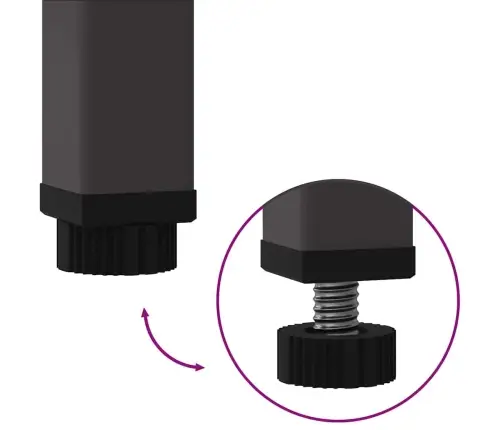 Tõstetud Aiataimelava Must 100 X 26 X 82 Cm Teras