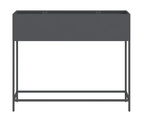 Tõstetud Aiataimelava Antratsiit 100 X 26 X 82 Cm Teras