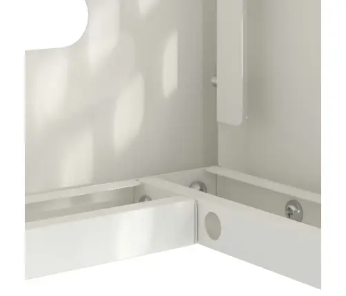 Gaisa Kondicioniera Pārsegs Balts 90 X 40 X 60 Cm Tērauds Vidaxl