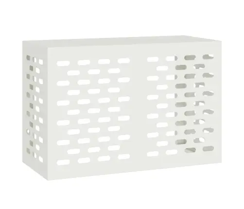 Gaisa Kondicioniera Pārsegs Balts 90 X 40 X 60 Cm Tērauds Vidaxl
