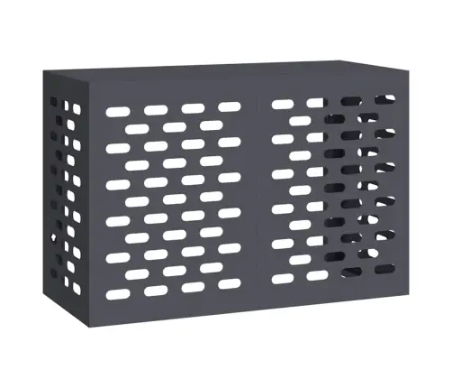 Gaisa Kondicioniera Pārsegs Antracīts 90 X 40 X 60 Cm Tērauds Vidaxl