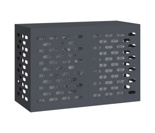 Gaisa Kondicioniera Pārsegs Antracīts 90 X 40 X 60 Cm Tērauds Vidaxl