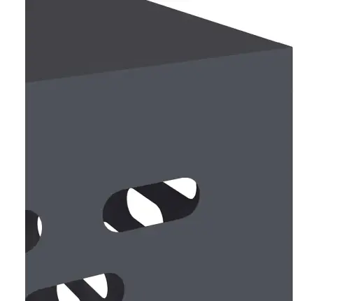 Gaisa Kondicioniera Pārsegs Antracīts 100 X 50 X 70 Cm Tērauds Vidaxl