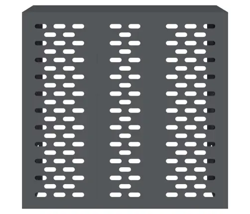 Gaisa Kondicioniera Pārsegs Antracīts 110 X 50 X 105 Cm Tērauds Vidaxl