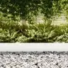 Zāliena Apmales 30 Gab. Balta 100X0.5X20 Cm Plastmasa Vidaxl