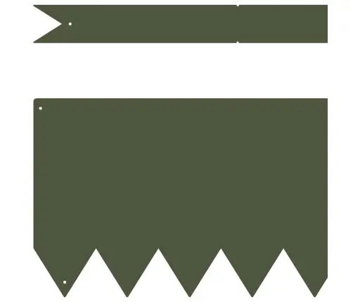 Zāliena Robežas 30 Gab. Olīvu Zaļās 100X0.5X20 Cm Tērauds Vidaxl