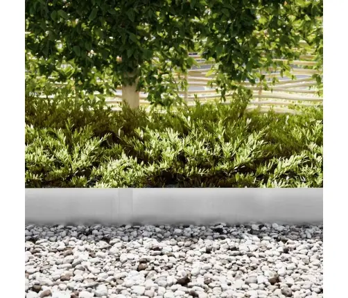 Vejo Kraštas 10 Pcs Sidabro 100 X 0.05 X 20 Cm Cinkuota Plienas