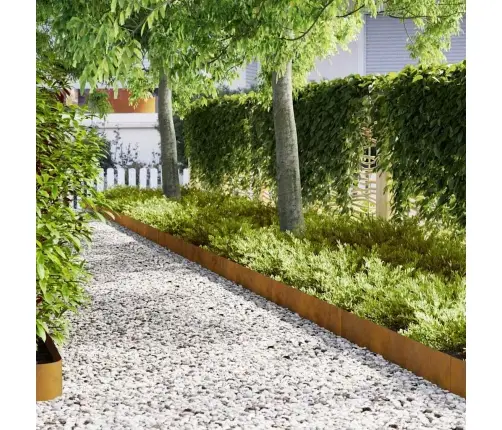 Zāliena Apmales 30 Pcs Brūna 100 X 0.5 X 20 Cm Vidaxl