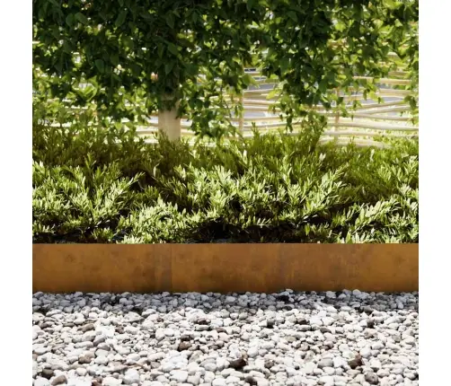 Zāliena Apmales 30 Pcs Brūna 100 X 0.5 X 20 Cm Vidaxl