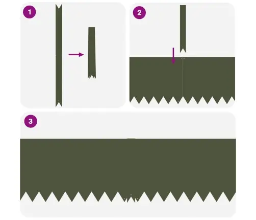 Zālāju Apmales 10 Gab. Olīvu Zaļā 100X0,5X30 Cm Tērauds Vidaxl