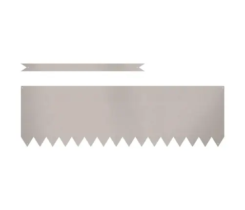 Zāliena Apmale 20 Pcs Brūna 100 X 0.05 X 20 Cm Laika Tērauds Vidaxl