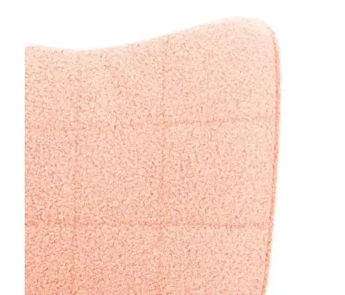 Relaksējoša Krēsls Rozā Vilnas Līdzīgs Audums Vidaxl Relaksējoša Krēsls Rozā Vilnas Līdzīgs Audums Vidaxl