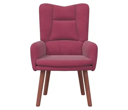 Relaksējošs Krēsls Vīna Sarkanā Samta Vidaxl
