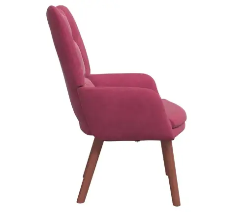 Relaksējošs Krēsls Vīna Sarkanā Samta Vidaxl