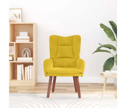 Tugitool Kollane 63 X 67 X 94 Cm Samet