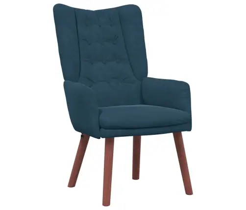 Krėslas Mėlyna 63 X 67 X 94 Cm Aksomas