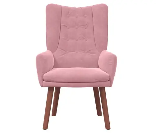 Lõõgastav Iste Roosa 63 X 67 X 94 Cm Samet