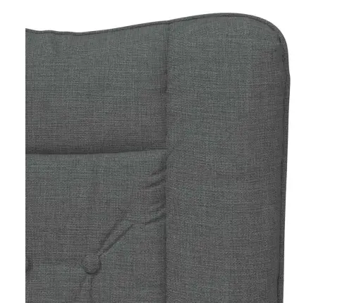 Relaksējošs Krēsls Tumši Pelēka Auduma Vidaxl Relaksējošs Krēsls Tumši Pelēka Auduma Vidaxl