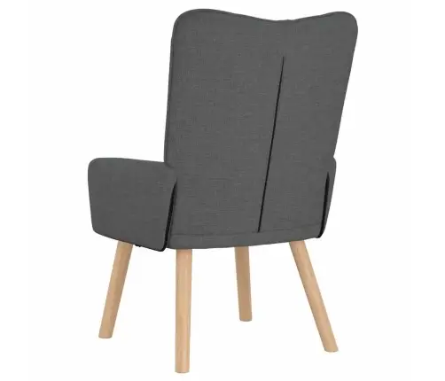 Relaksējošs Krēsls Tumši Pelēka Auduma Vidaxl Relaksējošs Krēsls Tumši Pelēka Auduma Vidaxl